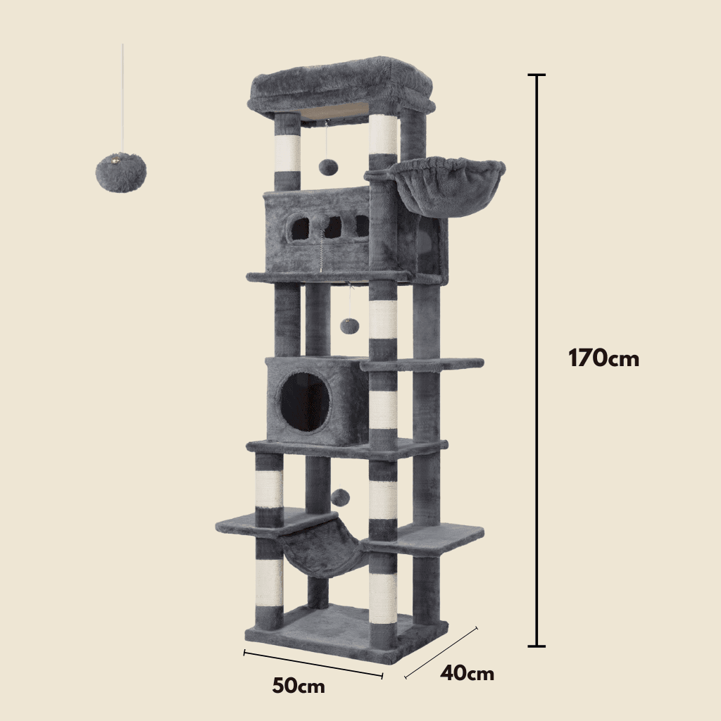 Arbre à chat XXL double étages
