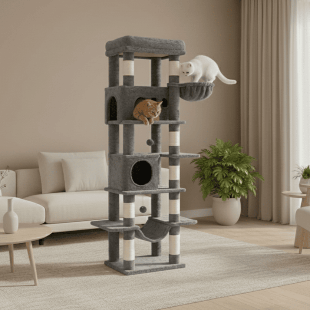 Arbre à chat XXL double étages