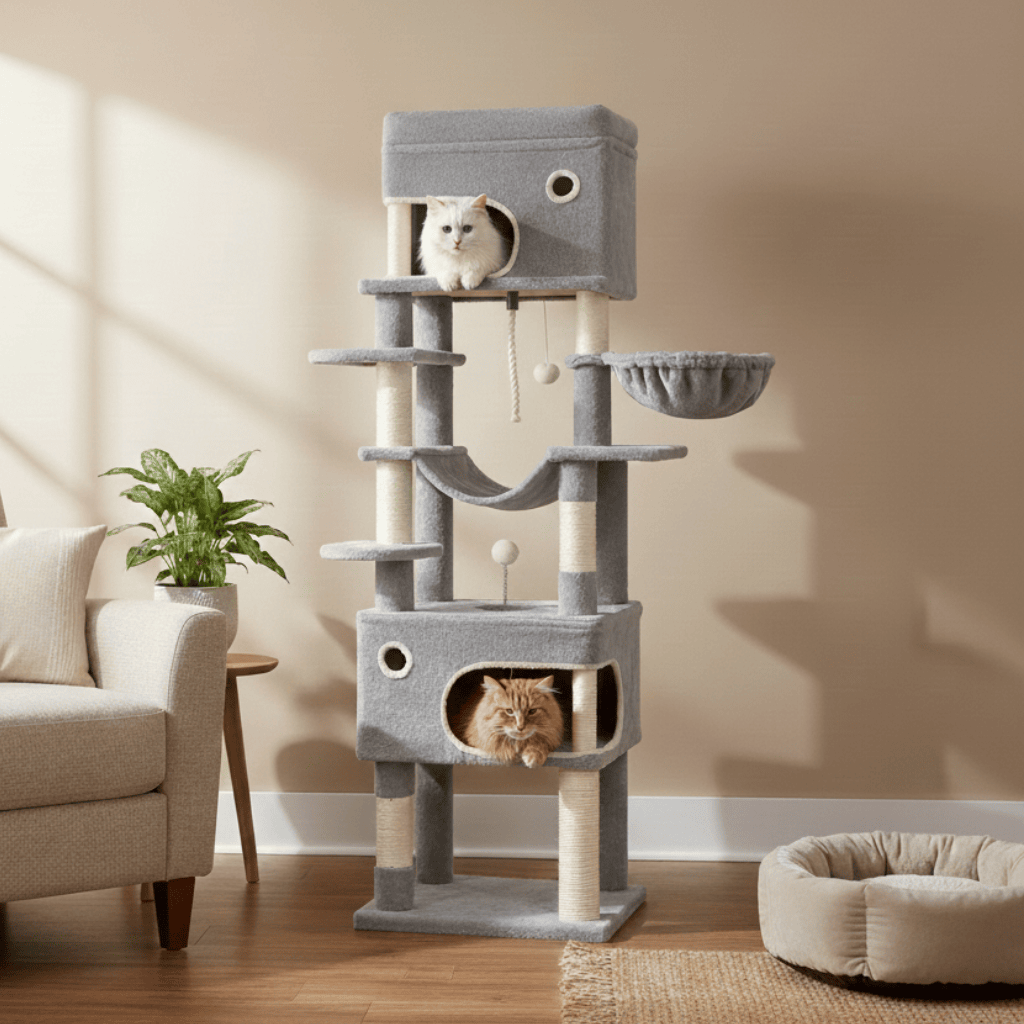 Arbre à chat XXL avec pont