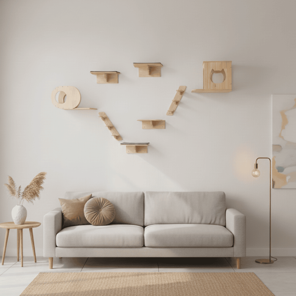 Arbre à chat en parcours