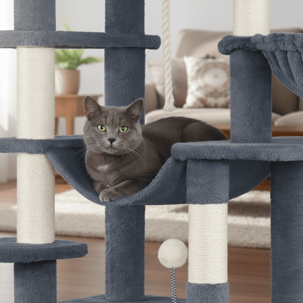 Arbre à chat XXL avec pont