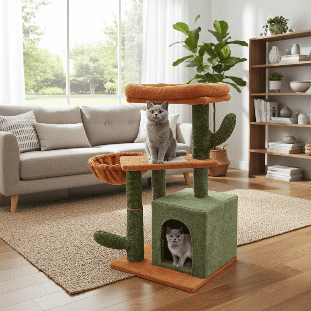 Arbre à chat - mini cactus