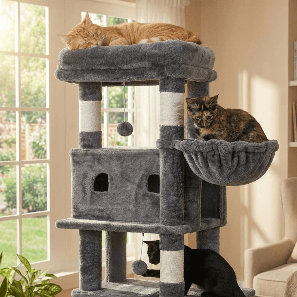 Arbre à chat XXL double étages
