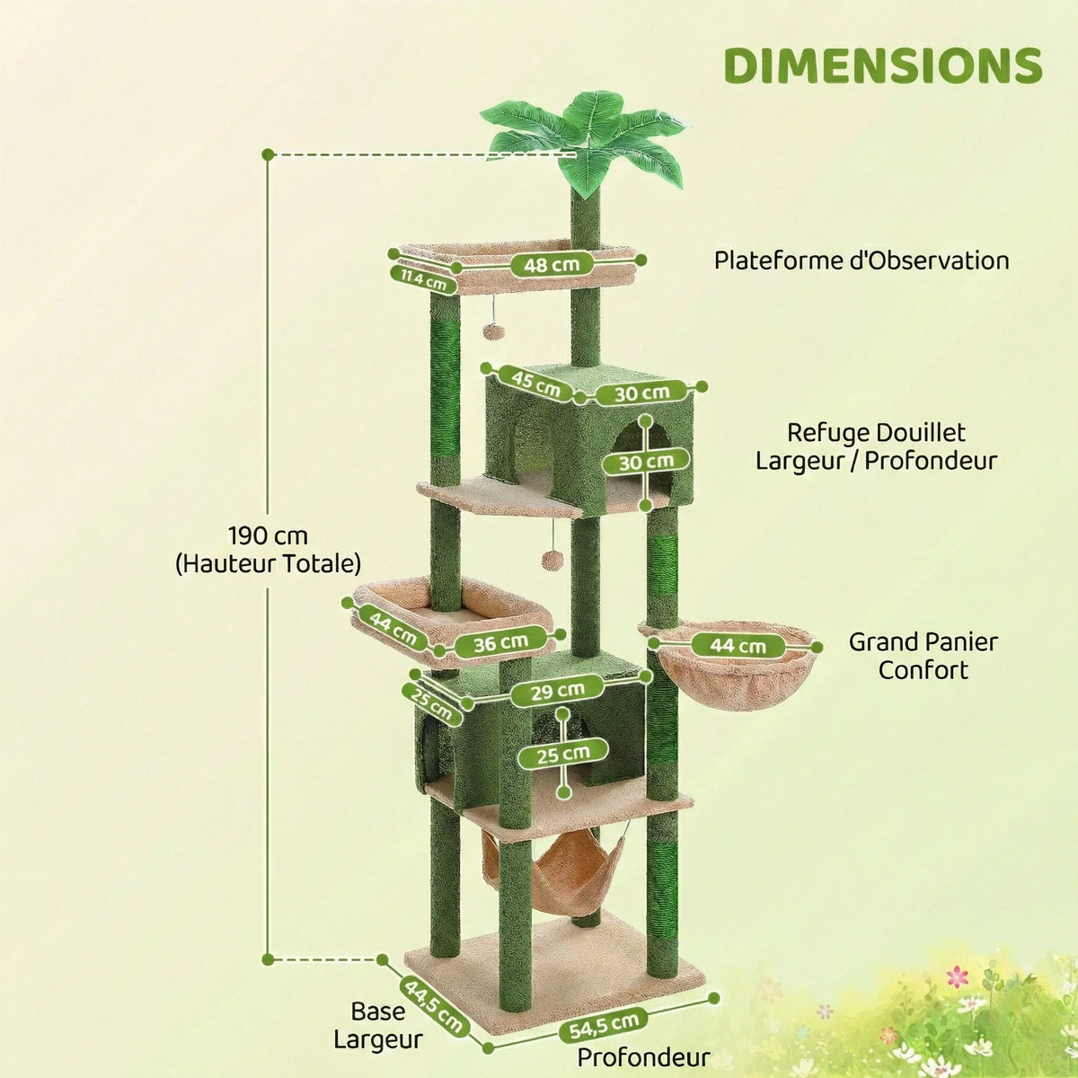 Arbre à chat - model séquoia
