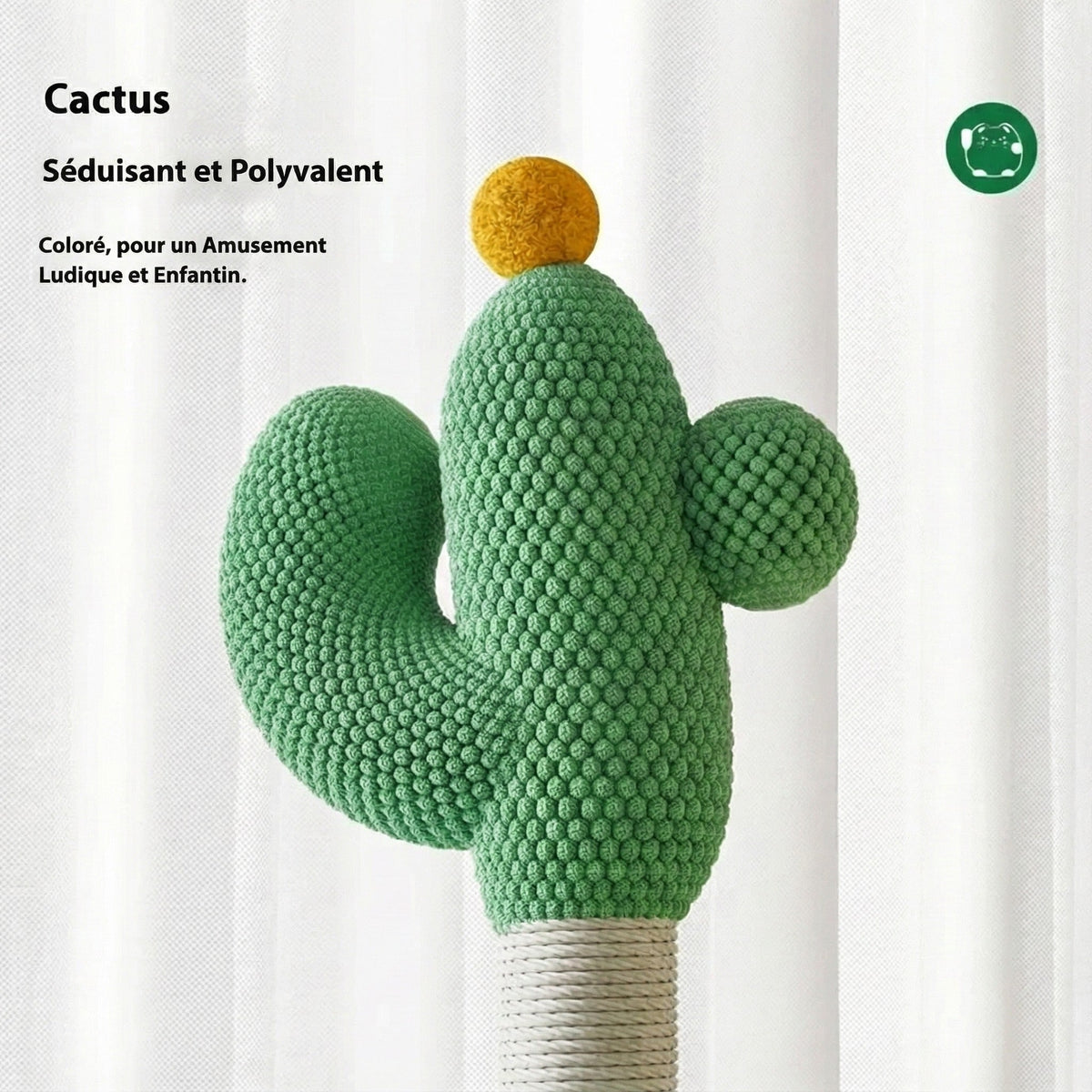Arbre à chat - style cactus & griffoir