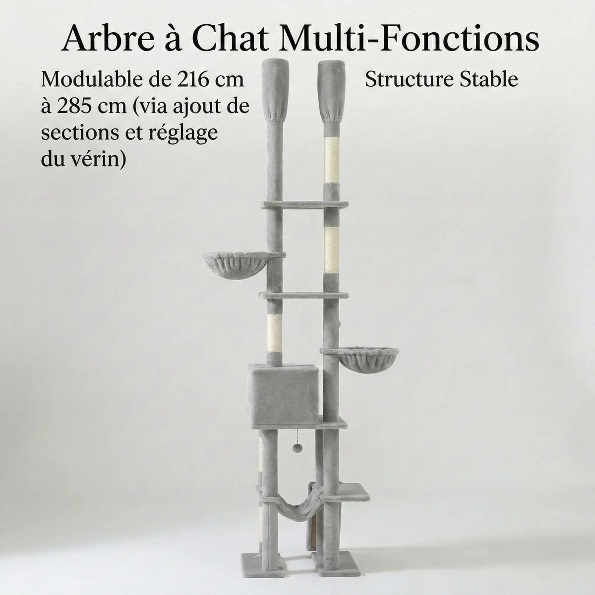 Arbre à chat - tour d'escalade