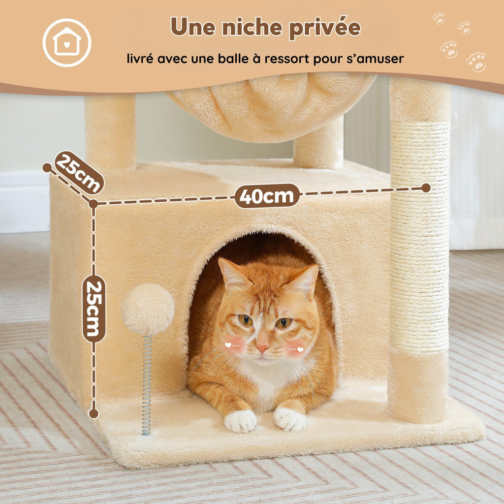 Arbre à chat petit taille pour appartement