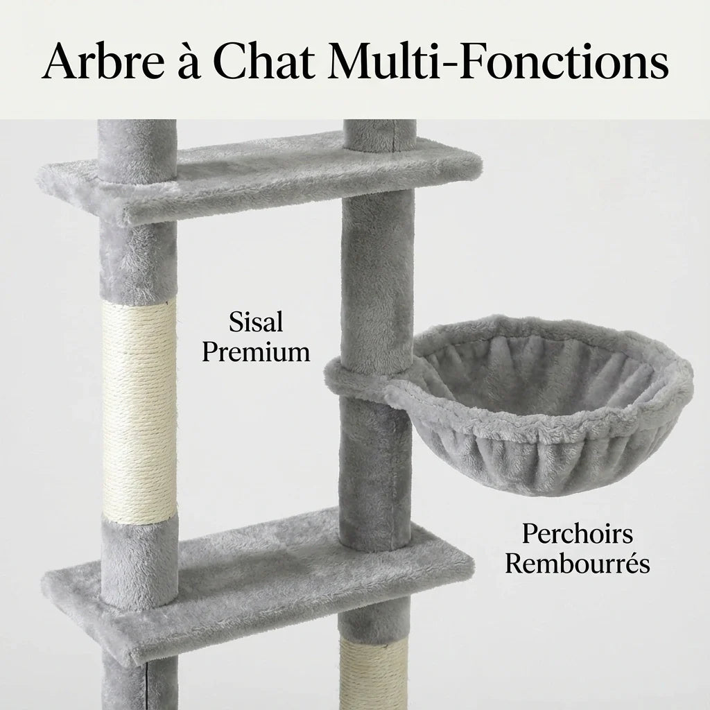 Arbre à chat - tour d'escalade