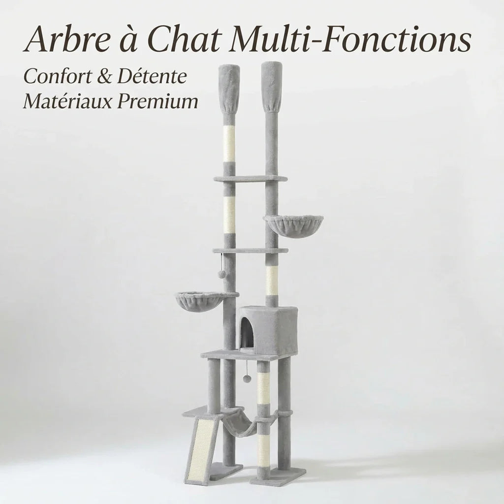 Arbre à chat - tour d'escalade