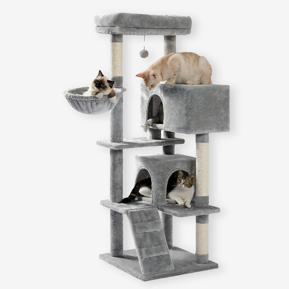 Arbre à Chat de taille grande gris