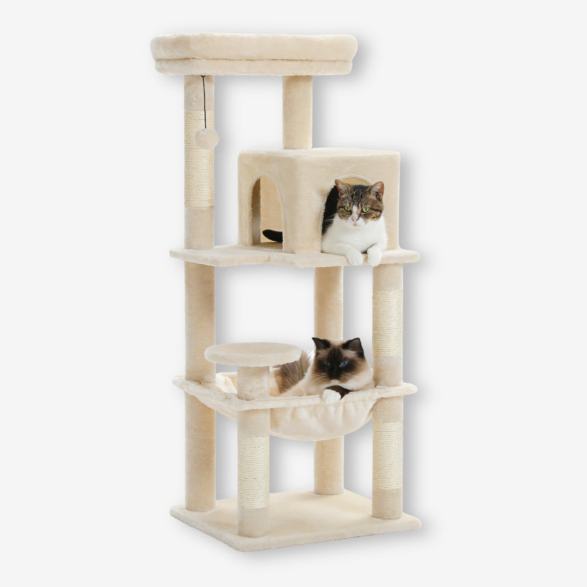 Arbre à chat grande taille avec Hamac