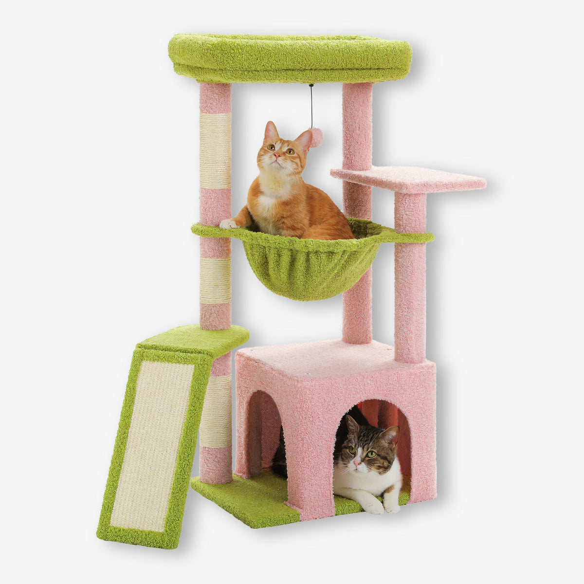 Arbre à chat grande taille avec hamac et niche