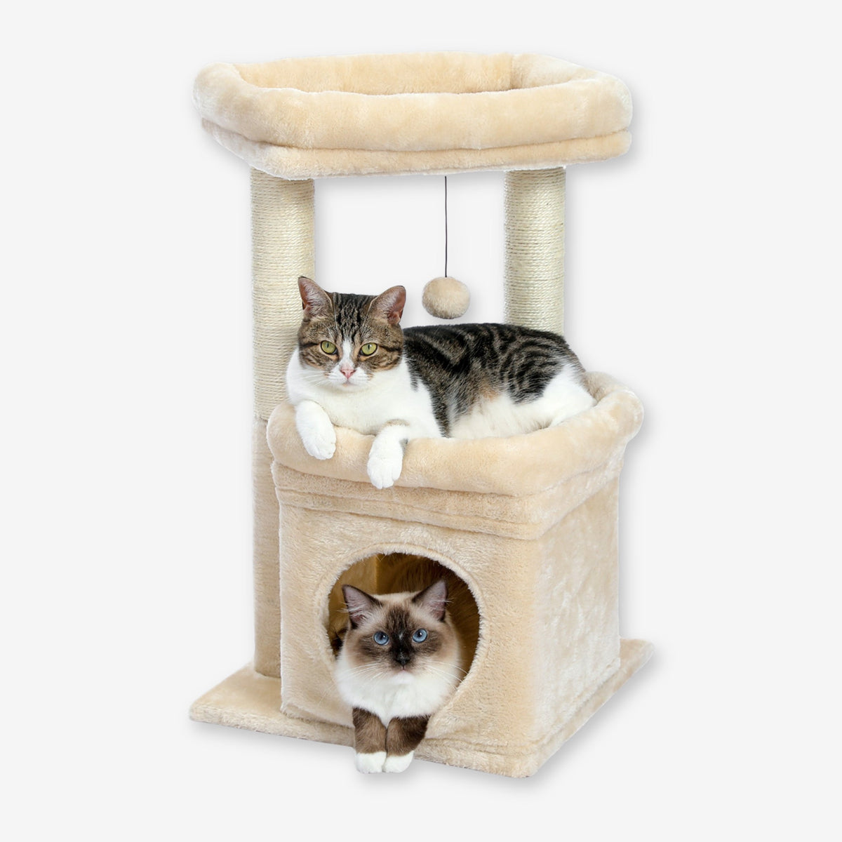 Arbre à Chat avec petite cabane