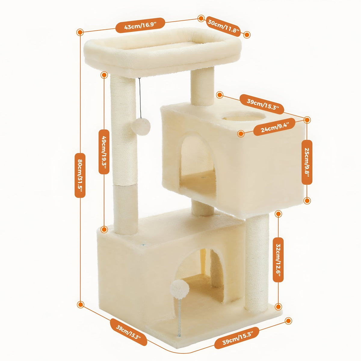 Arbre à Chat 3 étages