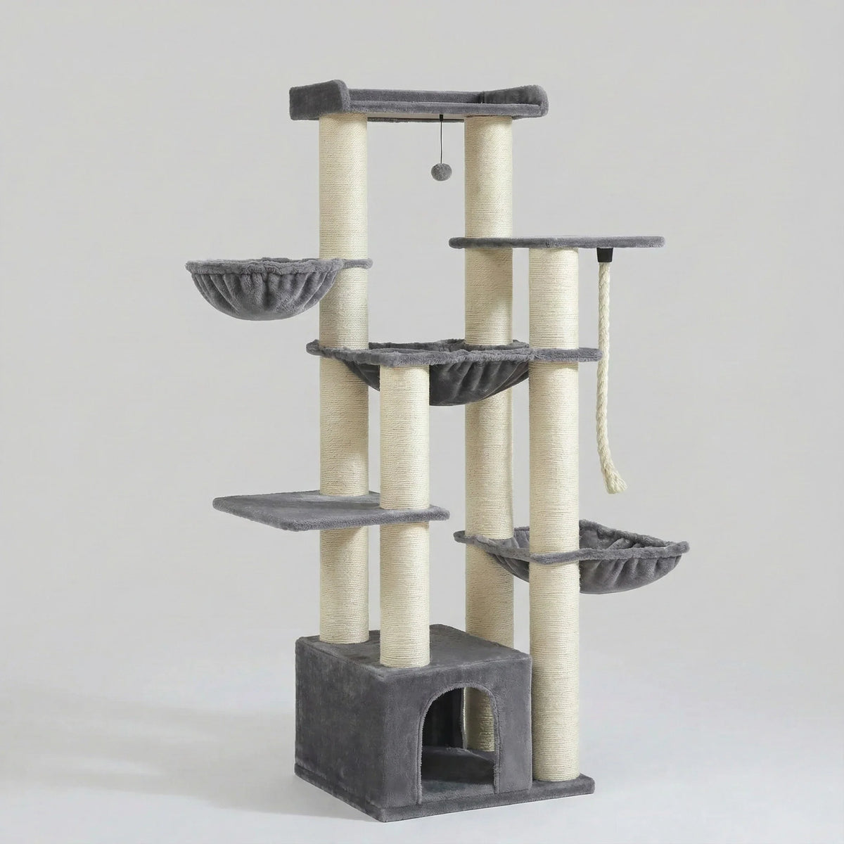 Arbre à chat - 3 paniers "triples monstres"